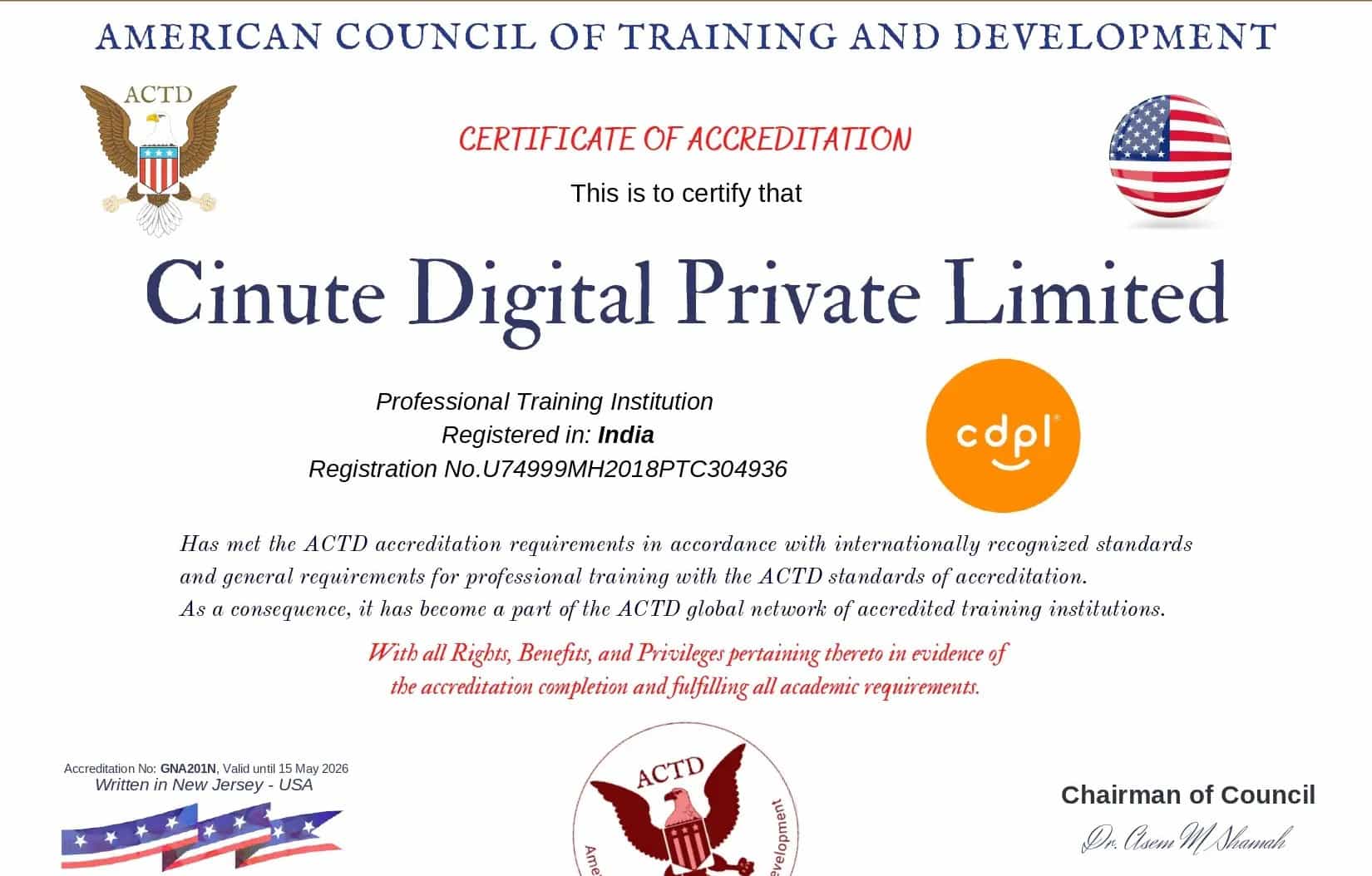 ACTD training illustration ACTD training illustration