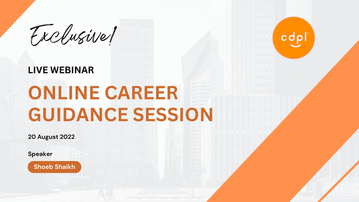 Online Career Guidance Session – Cinute Digital Pvt. Ltd