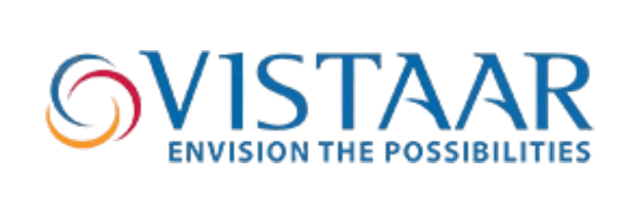 Vistaar logo Vistaar logo