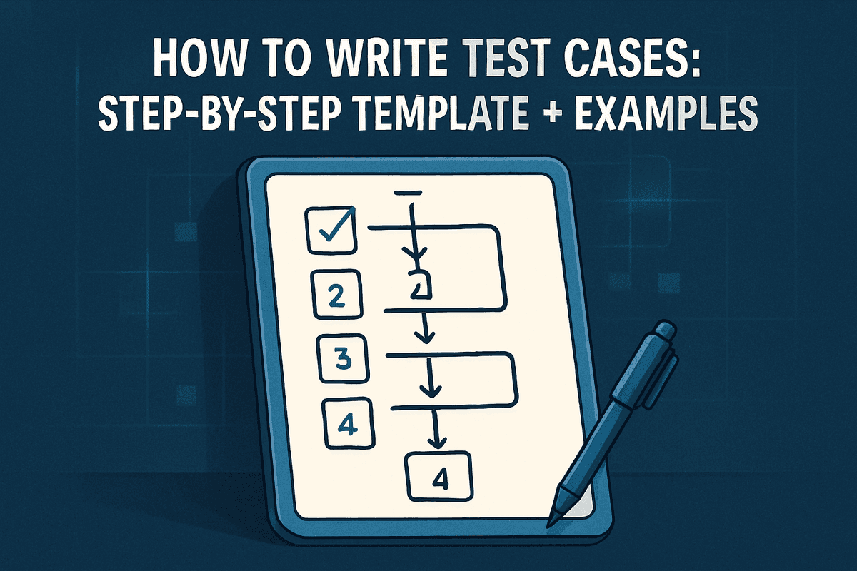 How to Write Test Cases: Step-by-Step Template and Examples