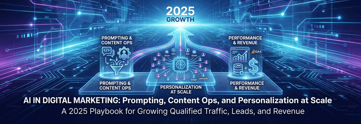 AI in Digital Marketing: Prompting, Content Ops, and Personalization at Scale