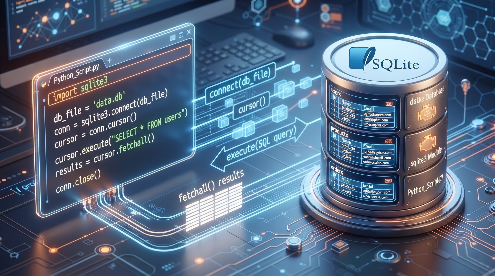 Database Connectivity (SQLite) in Python: A Complete Beginner's Guide