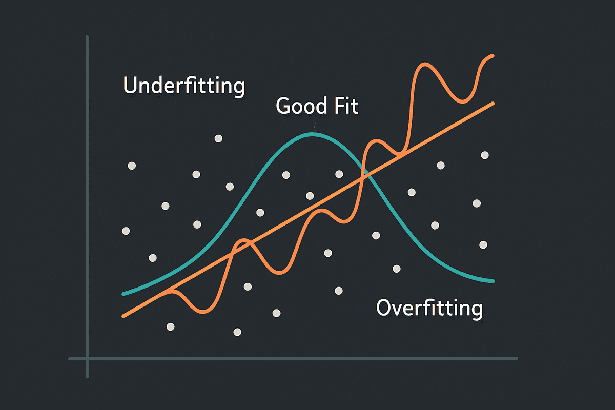 Overfitting vs Underfitting with Pictures