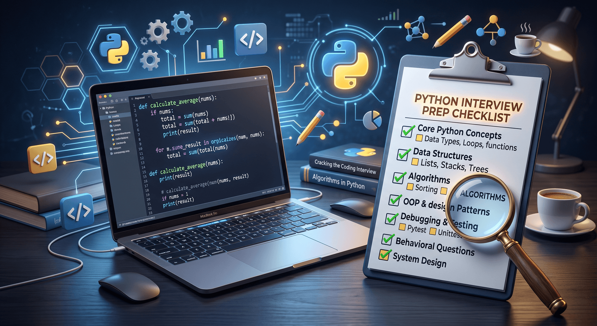Python Interview Preparation: Questions, Tips & Study Plan
