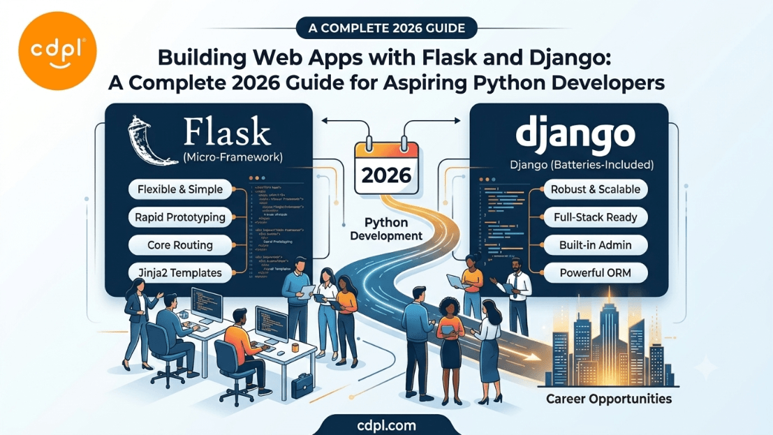 Building Web Apps with Flask and Django: A Complete 2026 Guide for Aspiring Python Developers