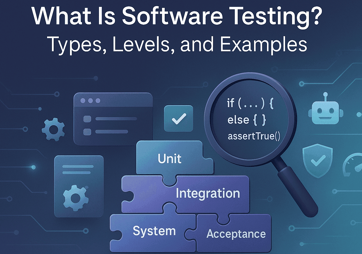 What Is Software Testing? Types, Levels, and Examples - Featured Image